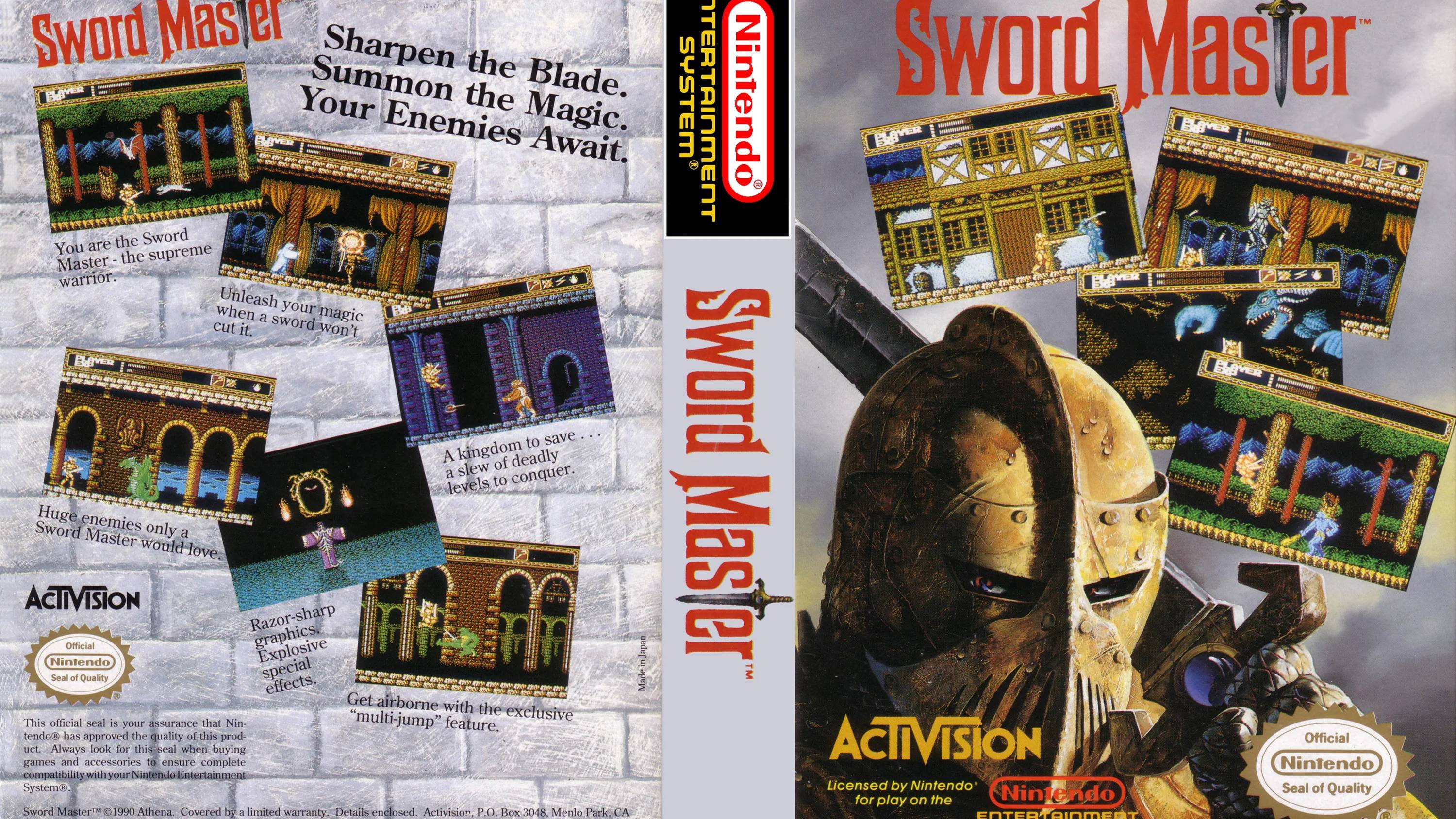 Sword Master // Мастер Меча // Nes // Dendy // 1440p, 60 fps смотреть онлайн