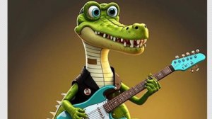 Крокодил Гена  KAVER METAL VERSION