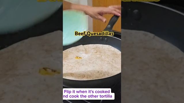 My version of BEEF QUESADILLAS best snacks at home #cooking #easy смотреть онлайн