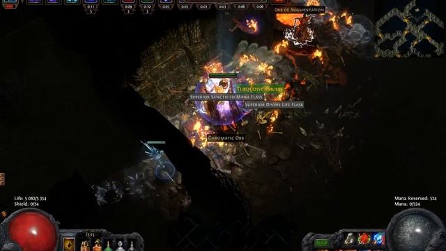 2.0 Path Of Exile - Kinetic Blast Ele Wander 100kdps+ 79 map смотреть онлайн