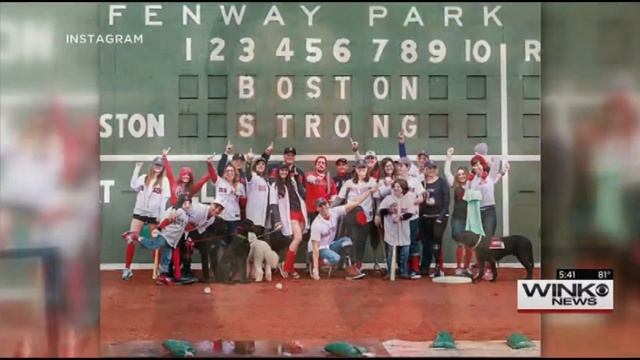 Boston Marathon Bombing Survivors at Red Sox Spring Training смотреть онлайн