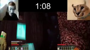 спидран по Майнкрафту Анонимус против шлепа😎