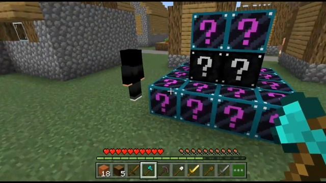 МАЙНКРАФТ ЛАКИ БЛОКИ : НУБ ПРОТИВ ПРО ПРОТИВ ЧИТЕРА ПРОТИВ БОГА БАТЛ | Гриня Minecraft. смотреть онлайн