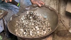 Удивительный процесс производства шестигранных гаек / Как Изготавливаются Шестигранные гайки