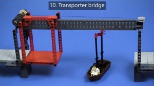 Создаем 10 ДВИЖУЩИХСЯ мостов из Лего.