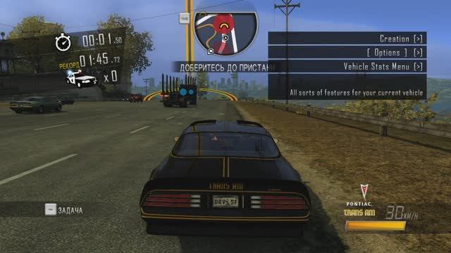 Pontiac Trans Am MuscleCar BANDIT Firebird легендарный масл кар очень быстрый 420 км Driver SF,