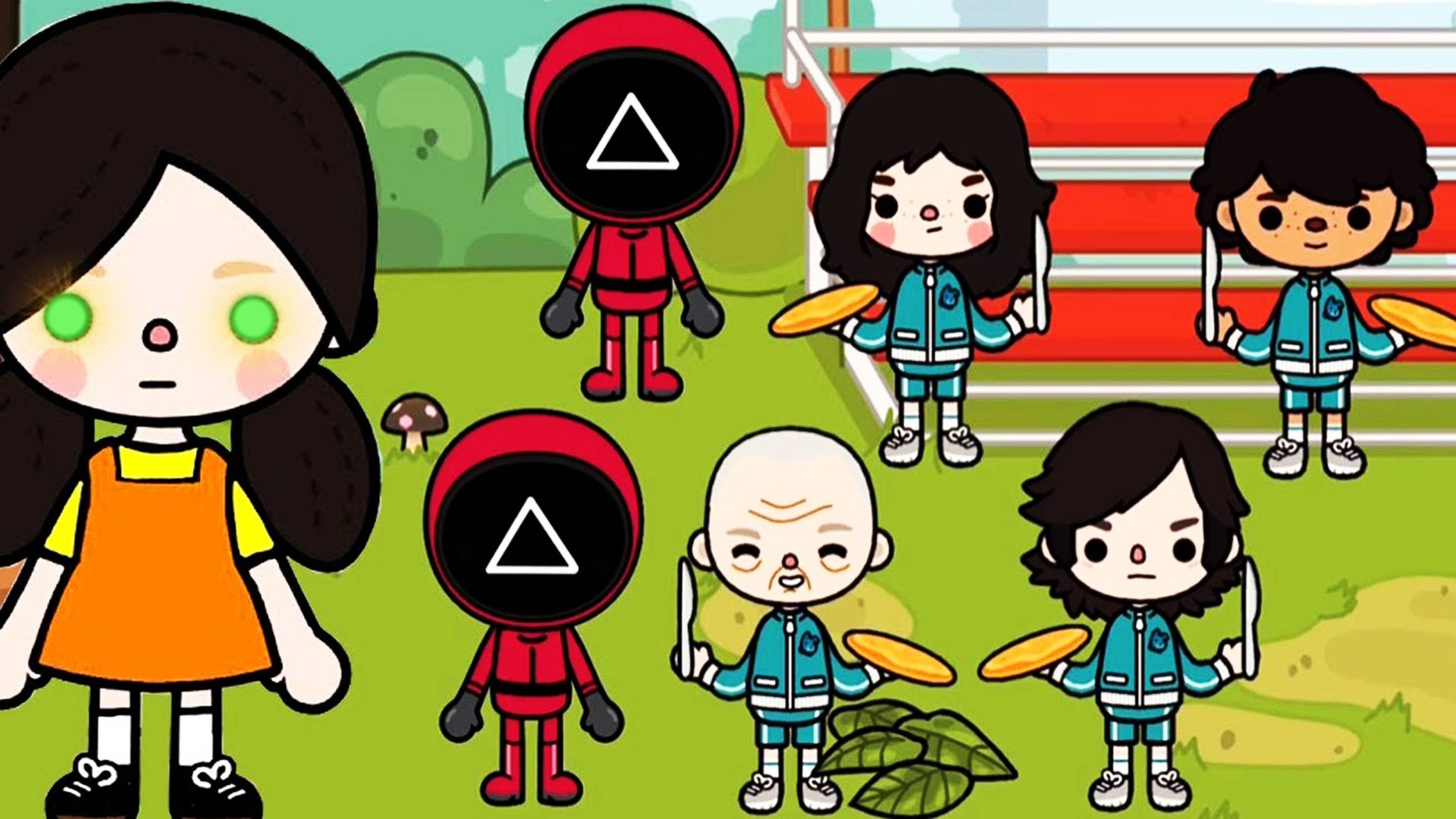 ТОКА БОКА СЕРИАЛ ИГРА В КАЛЬМАРА смотреть онлайн