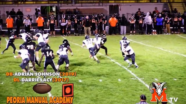 [ PEORIA Manual TV ] DB-Adrian Johnson & DL-Darrie Lacy BIG HIT! смотреть онлайн