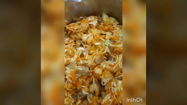 Гриби синяки! Салат з капустою 😋 Salad with mushrooms смотреть онлайн