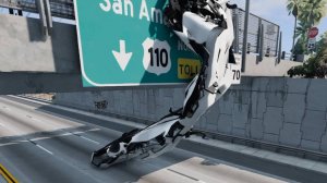 Машины VS бронированный автобус | BeamNG.drive