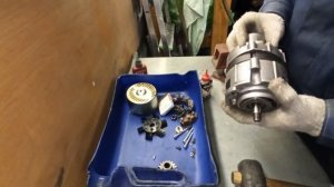 Сборка и проверка генератора Г-424 Урал Днепр