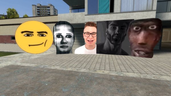 убегаю от NEXTBOT в игре Garry's Mod (2 ЧАСТЬ)