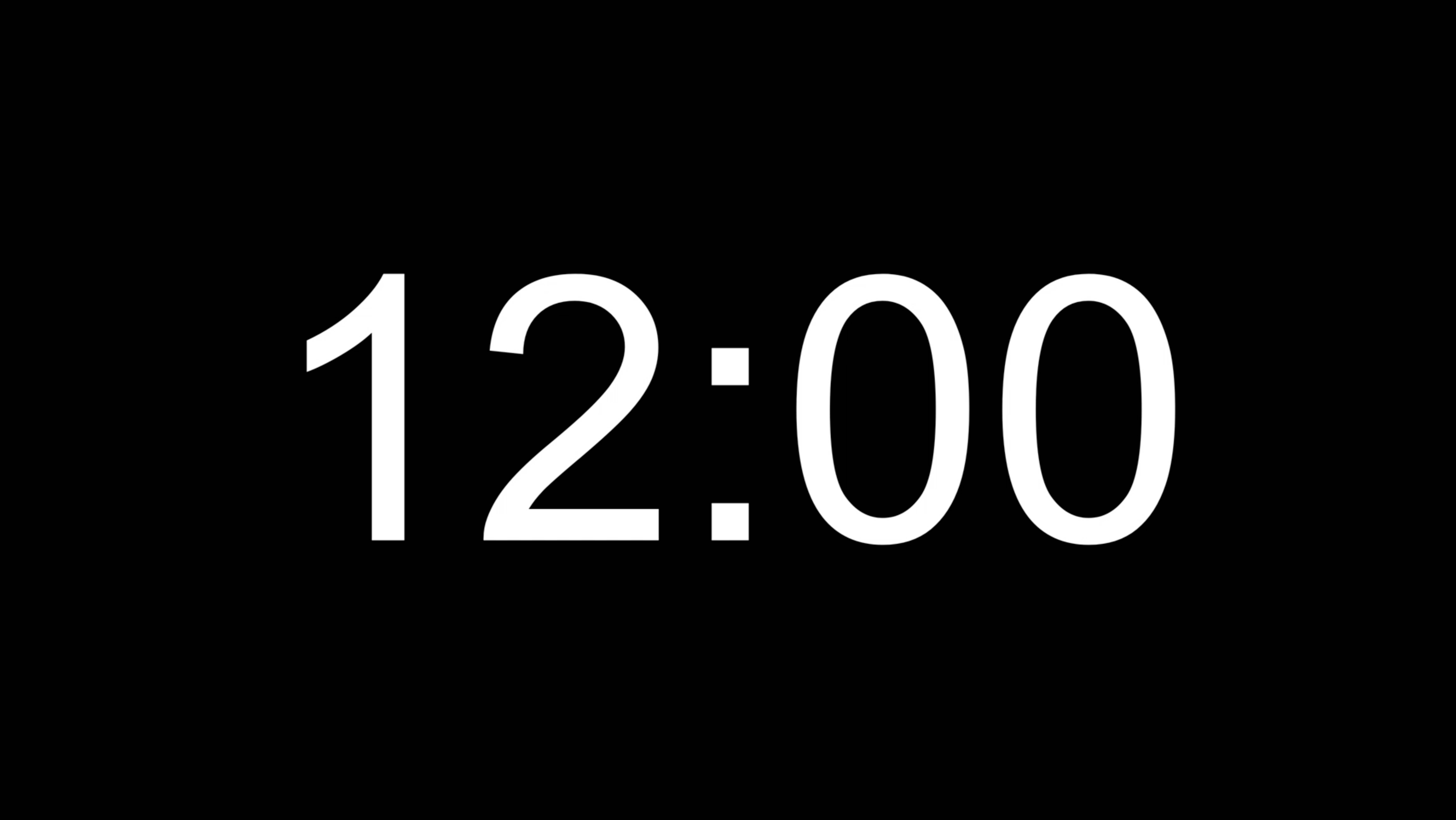 Таймер на 12 минут смотреть онлайн