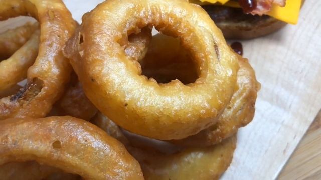 Old Bay Onion Rings | BBQ Western Bacon Cheeseburger | How To Prep Hamburger Patties