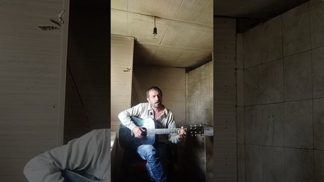 Песня про ковбойца, или будильник для дочки :-). Под гитару на инглише. Ghost riders in the sky. смотреть онлайн