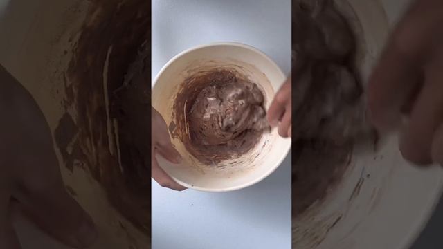 ПП кекс с творожной начинкой #еда #рецепты #готовка смотреть онлайн