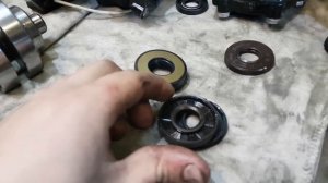 Лодочный мотор HANGKAI. Нет мощности. Коммутатор и сальники коленвала.