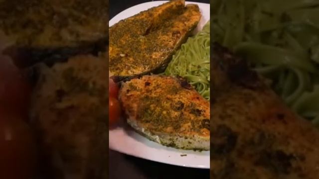 Salmon with noodles # 3 смотреть онлайн