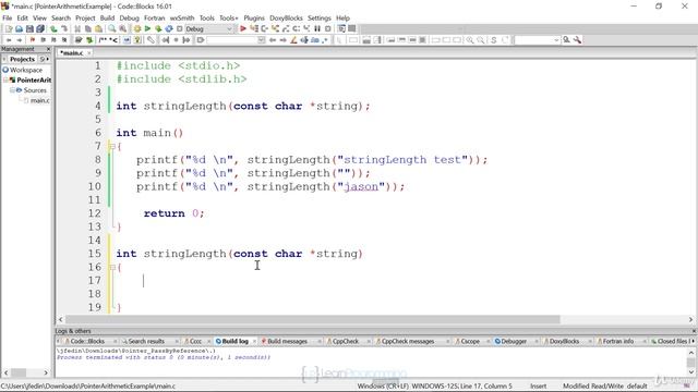 97 Demonstration Counting characters in a string смотреть онлайн