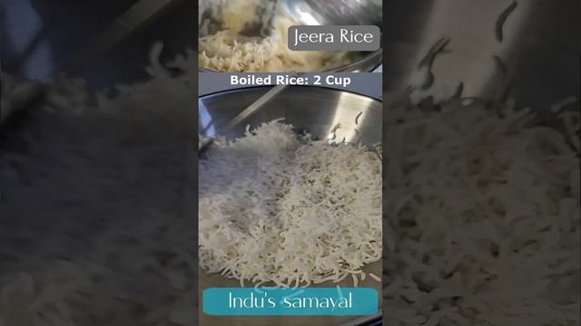 #Jeera Rice #Jeera Pulao #trending #shorts | indu's samayal смотреть онлайн