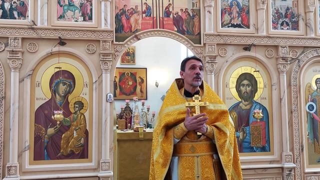 Неделя 28-я по Пятидесятнице, перед Рождеством Христовым, святых отец. 05.01.2025 смотреть онлайн