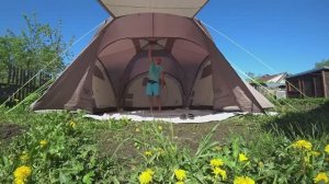 Обзор шестиместной палатки Nordway dalen 6. Да, это трехкомнатная квартира. Едем в Крым.