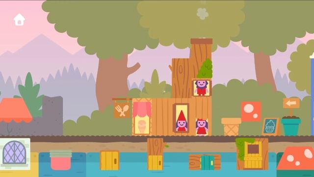 Cute Gnomes Village - Sago Mini Village (No Commentary Gameplay)