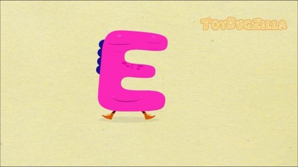 Alphabet Fun Learning - The Letter E | Learn the Alphabet Animation