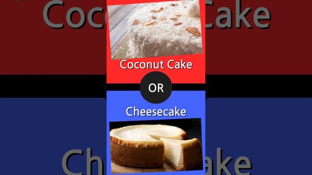 COCONUT CAKE OR CHEESECAKE #balance #shrots смотреть онлайн