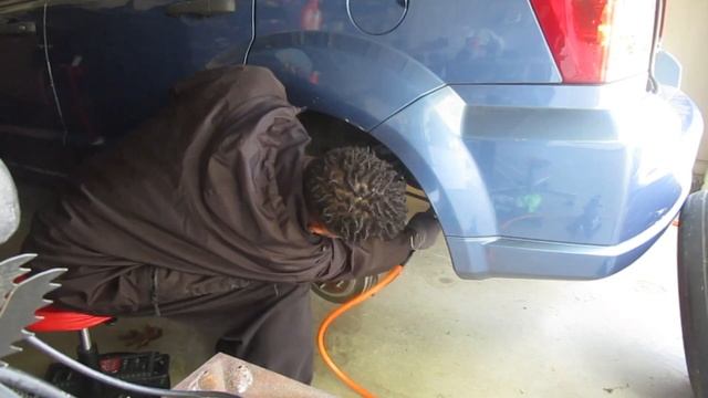 2007 Dodge Caliber Project (Parts 27) Left Rear Shock replacement. смотреть онлайн