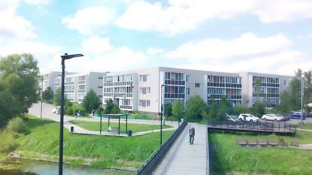 Обзор на реку Незнайка и ЖК Марьино Град. Москва, Новомосковский административный округ, Филимонки смотреть онлайн