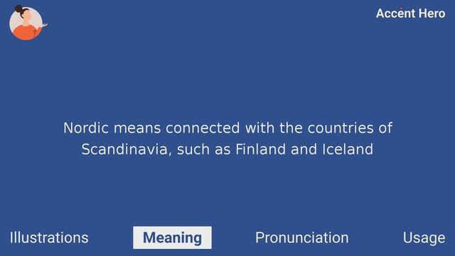 NORDIC - Meaning and Pronunciation смотреть онлайн