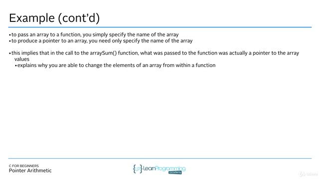 86 Pointer Arithmetic смотреть онлайн