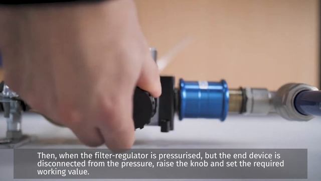 [ENG] Filter-regulator in practice – setting the working pressure of the air regulator with filter смотреть онлайн