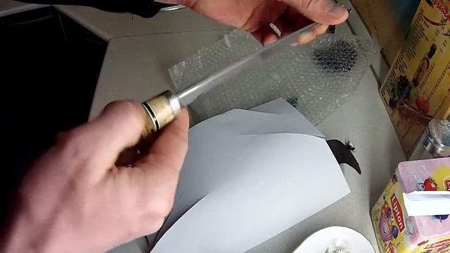 Проект по кругу. Нож Засапожный от кузнечно-ножевой мастерской Кашулина. смотреть онлайн