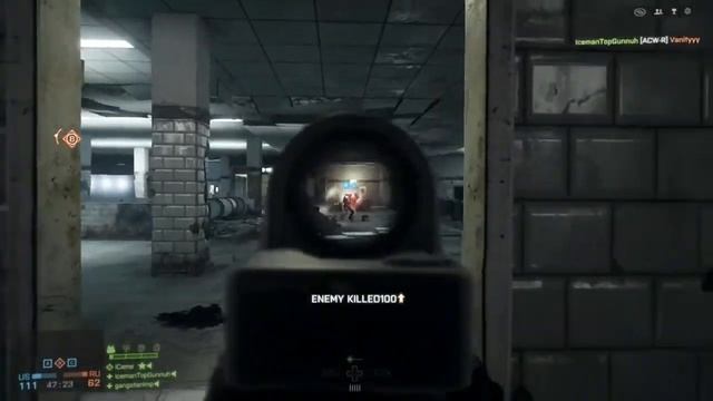 Battlefield 4 on Xbox one! Hardcore Metro Clip! Intro! смотреть онлайн