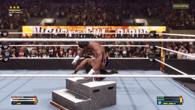 WWE2K24 Drew McIntyre vs CM Punk смотреть онлайн