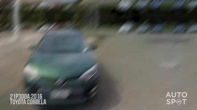 21P300A 2016 TOYOTA COROLLA GREEN смотреть онлайн