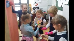 Первое кукольное представление