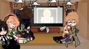 The Afton Family + Henry React to FNAF Lore in a Nutshell / Gacha / 1/1 |/Its DK afton