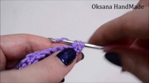 Повязка на голову. Вязание крючком. Crochet Headband
