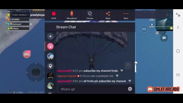 Watch me stream PUBG MOBILE on Omlet Arcade! смотреть онлайн