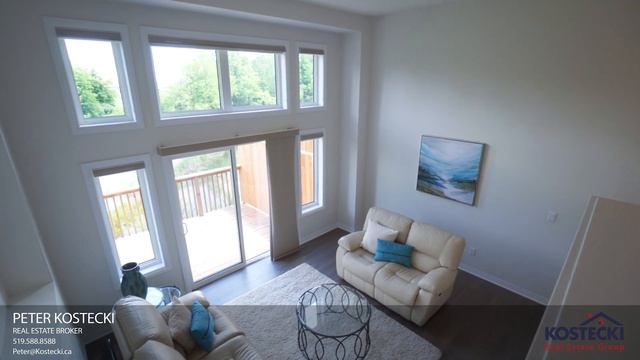 Townhome Backing Onto Greenspace - 115 South Creek Drive, Unit 13A - Kitchener Real Estate Video смотреть онлайн