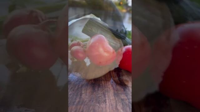 Fish filet and salad cooked outdoor смотреть онлайн