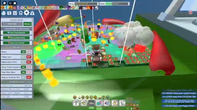 Играю в Bee Swarm Simulator смотреть онлайн