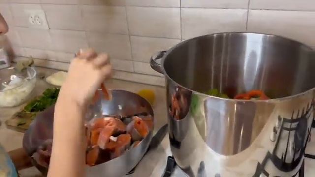 Хашлама из форели