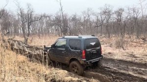 Дорога на Мыс Табизина Suzuki Jimny JB23W