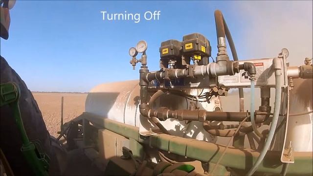 John Deere rate controller on NH3 bar смотреть онлайн