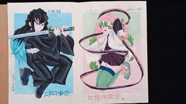 💜Обзор на скетчбуки #3 💜 смотреть онлайн