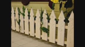 Делаем резной штакетник.